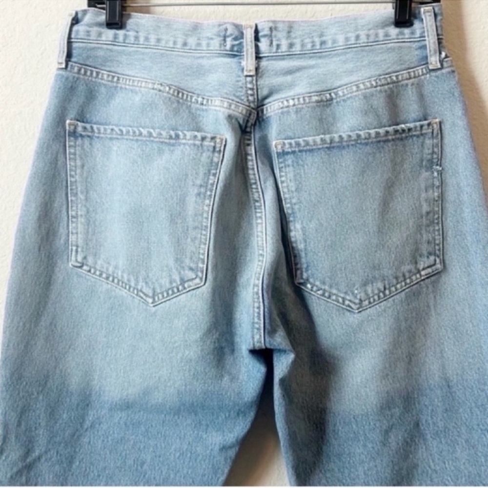 Agolde button fly high rise straight jeans - Picture 12 of 16